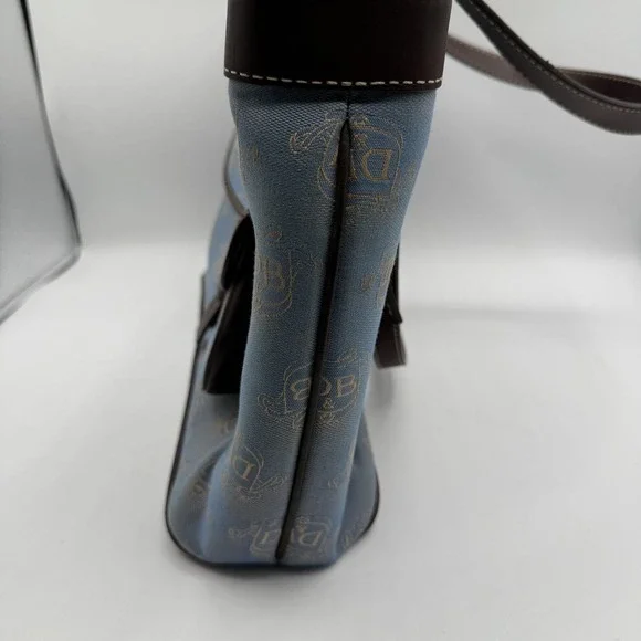 Dooney & Bourke Shoulder Bag Womens Monogram DL57C X8 Pouch Wallet Set Purse - Picture 5 of 16